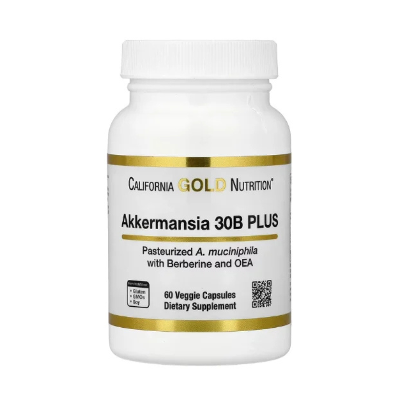 California Gold Nutrition, Akkermansia 30B PLUS, 60 Veggie Capsules in Pakistan