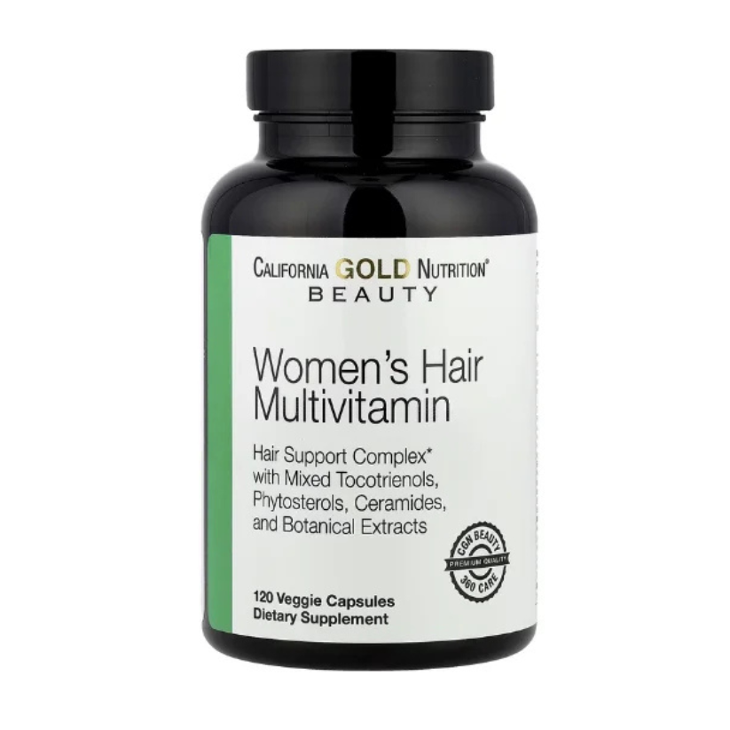 California Gold Nutrition, Beauty, Women's Hair Multivitamin, 120 Veggie Capsules in Pakistan