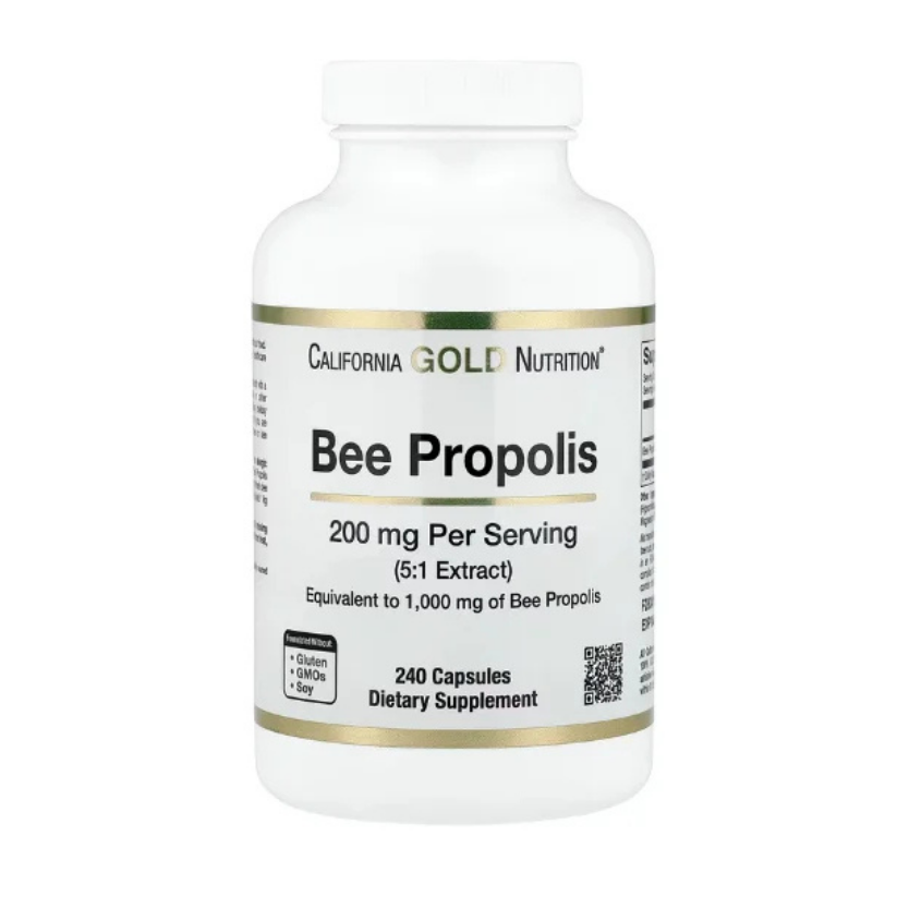 California Gold Nutrition, Bee Propolis, 1,000 mg, 240 Capsules in Pakistan
