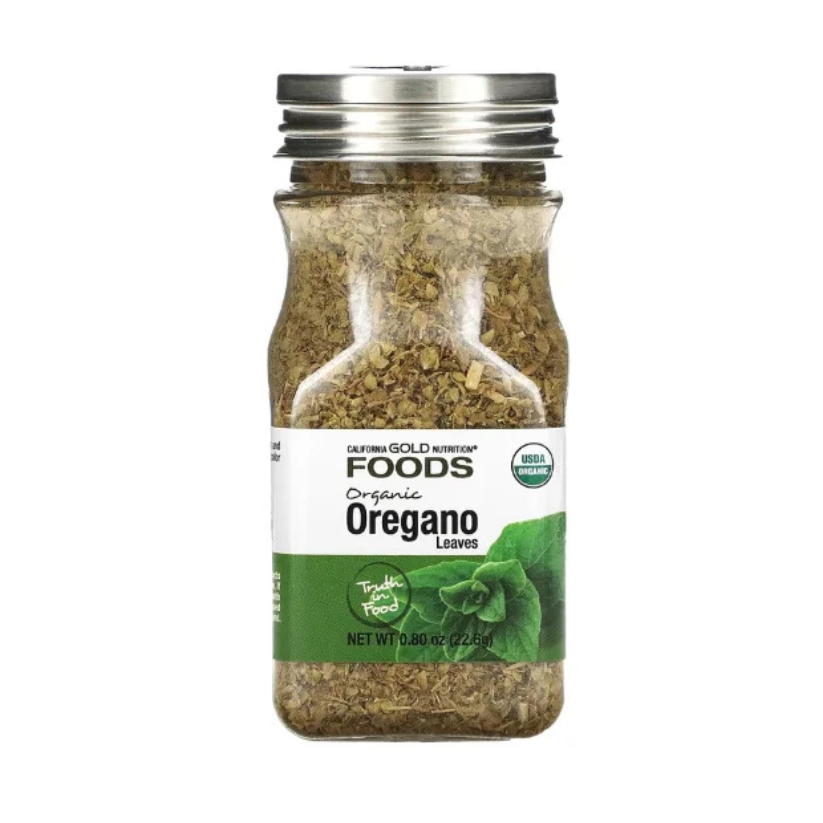 California Gold Nutrition, Foods, Organic Oregano, 0.80 oz (22.6 g) in Pakistan