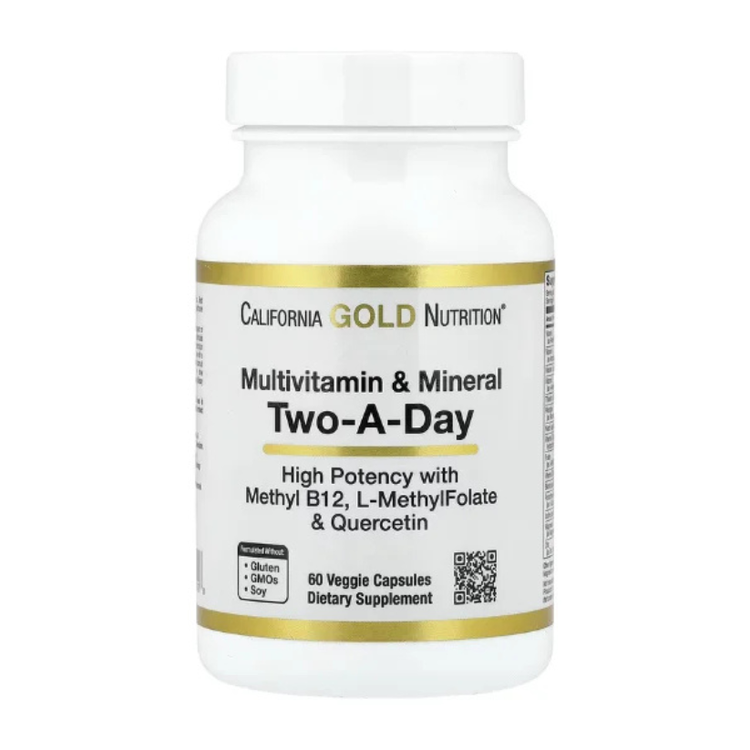 California Gold Nutrition, Multivitamin and Mineral with Methyl B12, 60 Capsules in Pakistan