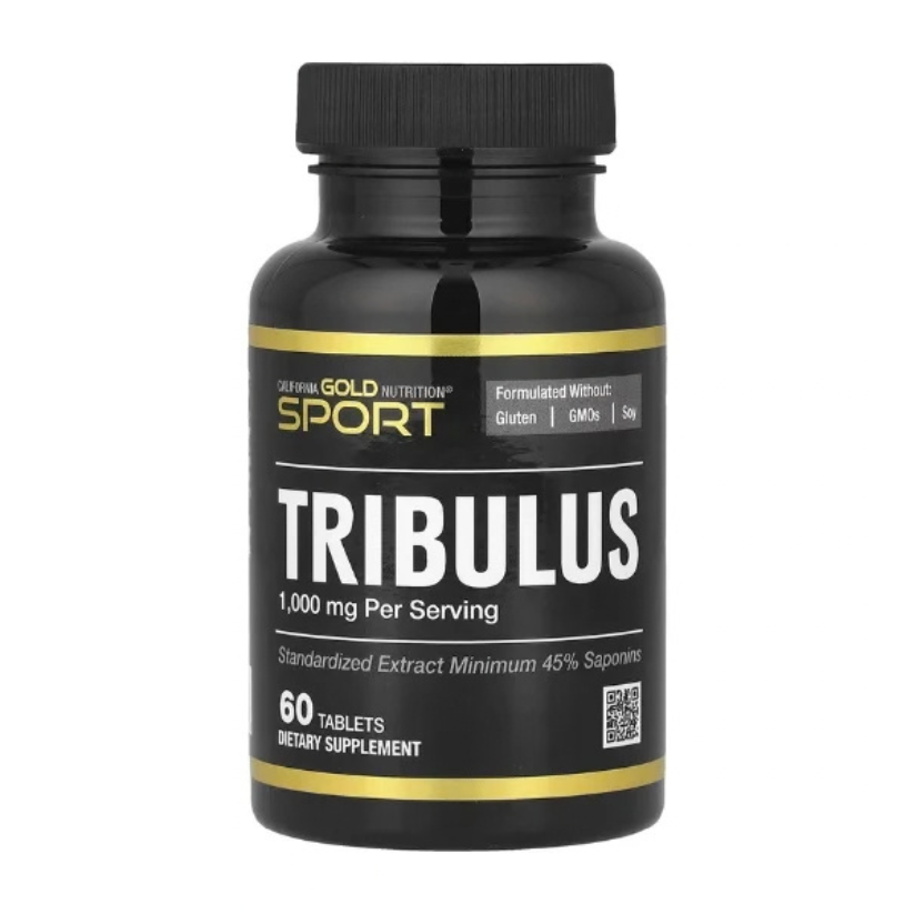 California Gold Nutrition, Sport, Tribulus, 1,000 mg, 60 Tablets in Pakistan
