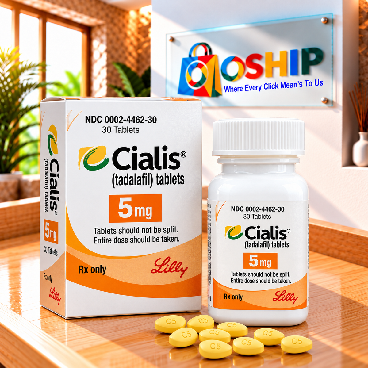 Cialis (Tadalafil) 5Mg 30 Tablet Price in Pakistan