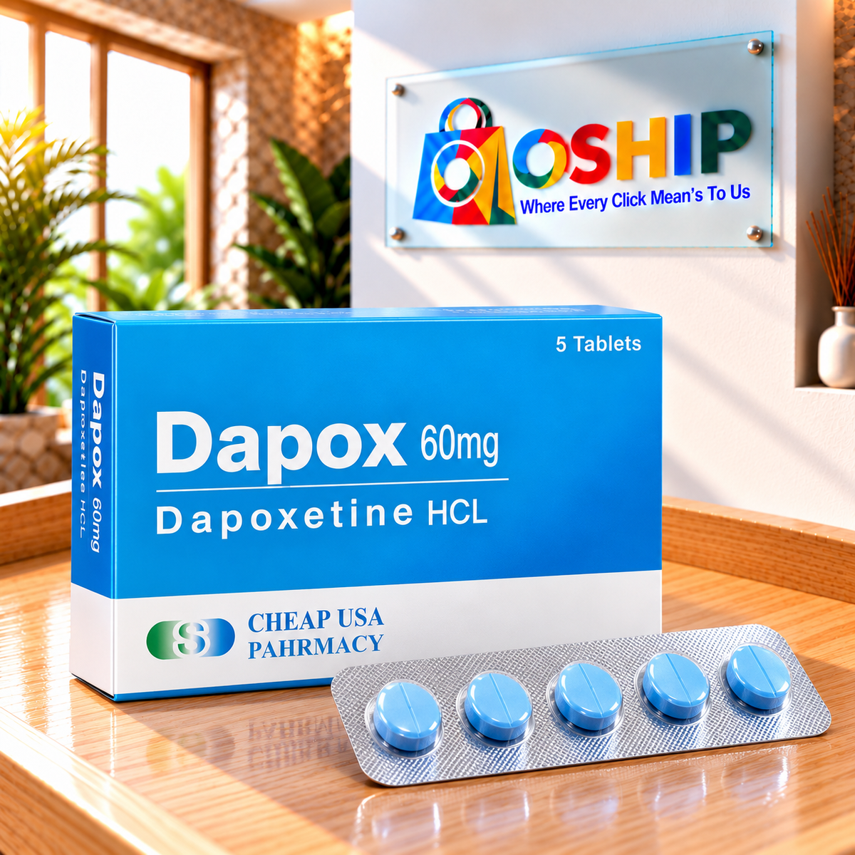 Dapox 60 mg Tablets Price in Pakistan