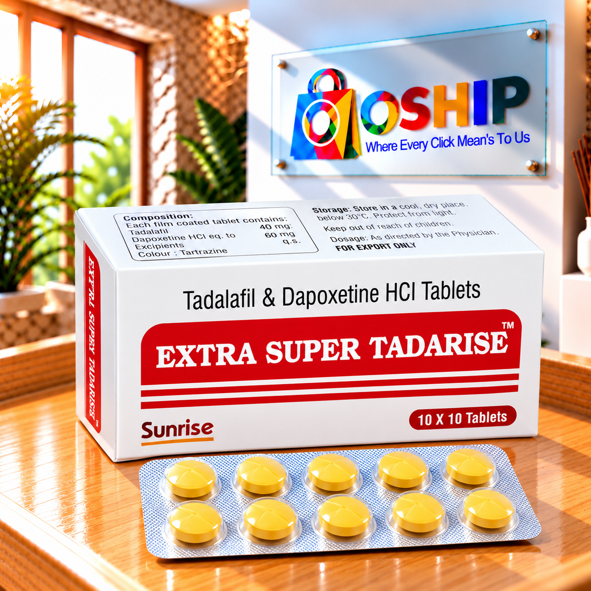 Extra Super Tadarise Tablets in Pakistan