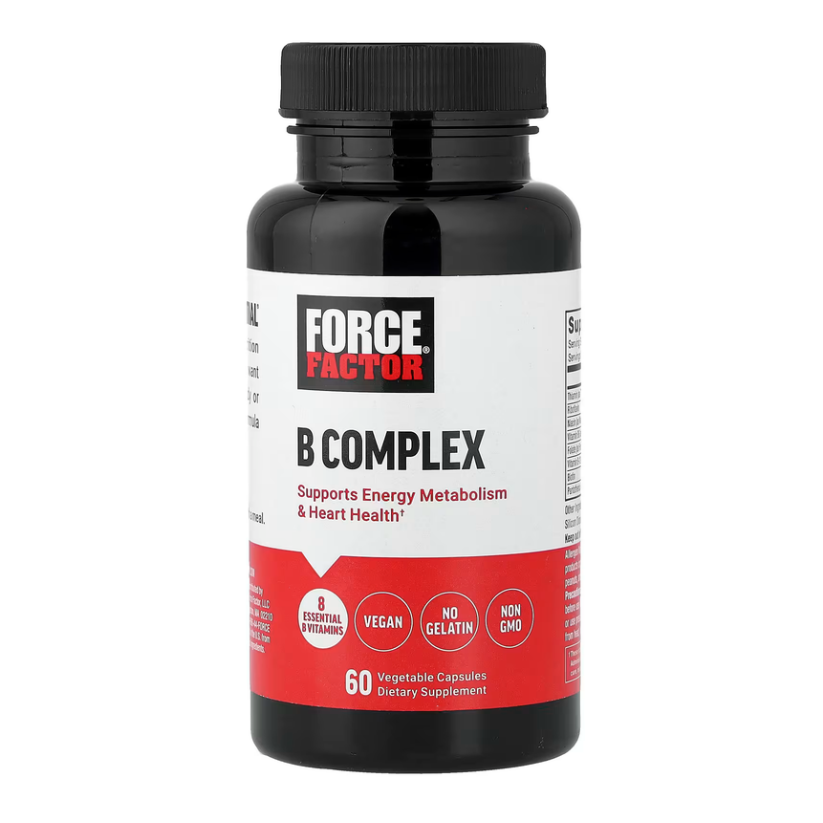 Force Factor, B Complex, 60 Vegetable Capsules in Pakistan