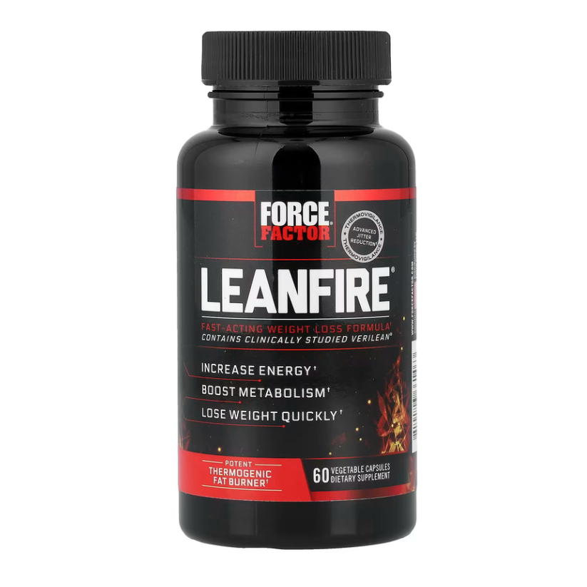 Force Factor, LeanFire®, 60 Vegetable Capsules in Pakistan