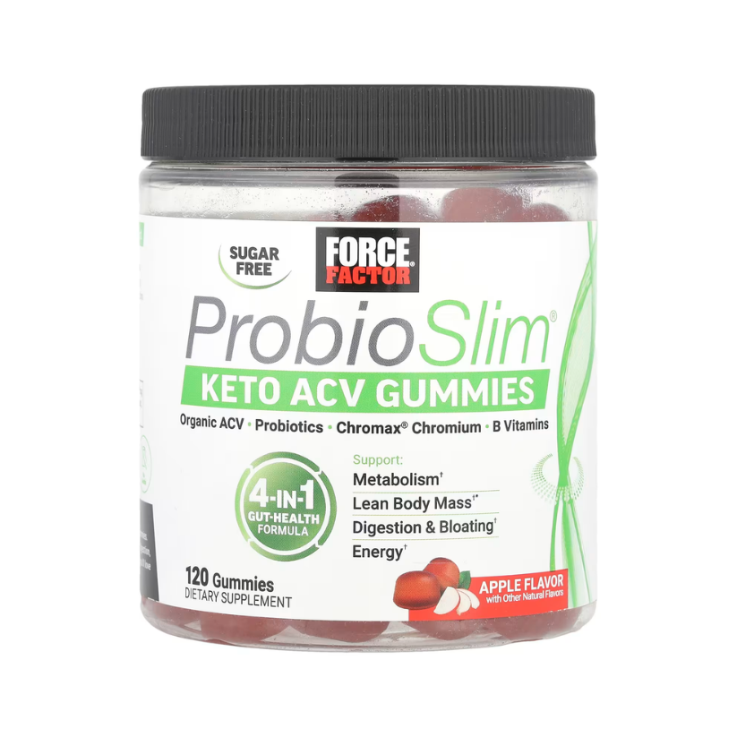 Force Factor, ProbioSlim®, Keto ACV Gummies, Apple, 120 Gummies in Pakistan