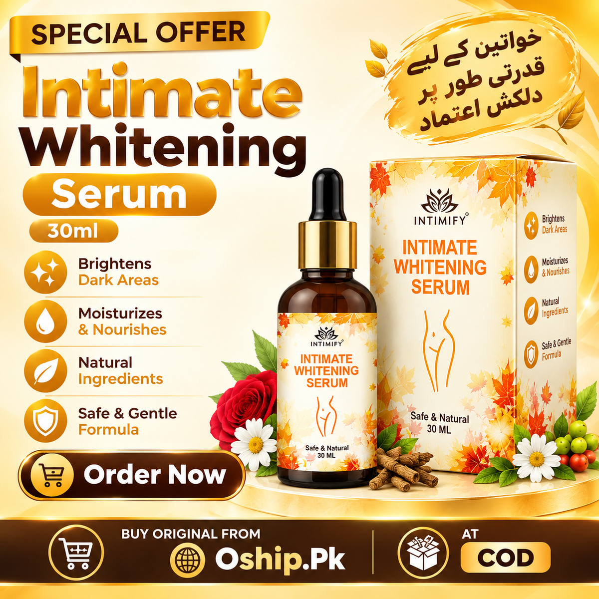 INTIMIFY intimate Whitening Serum in Pakistan