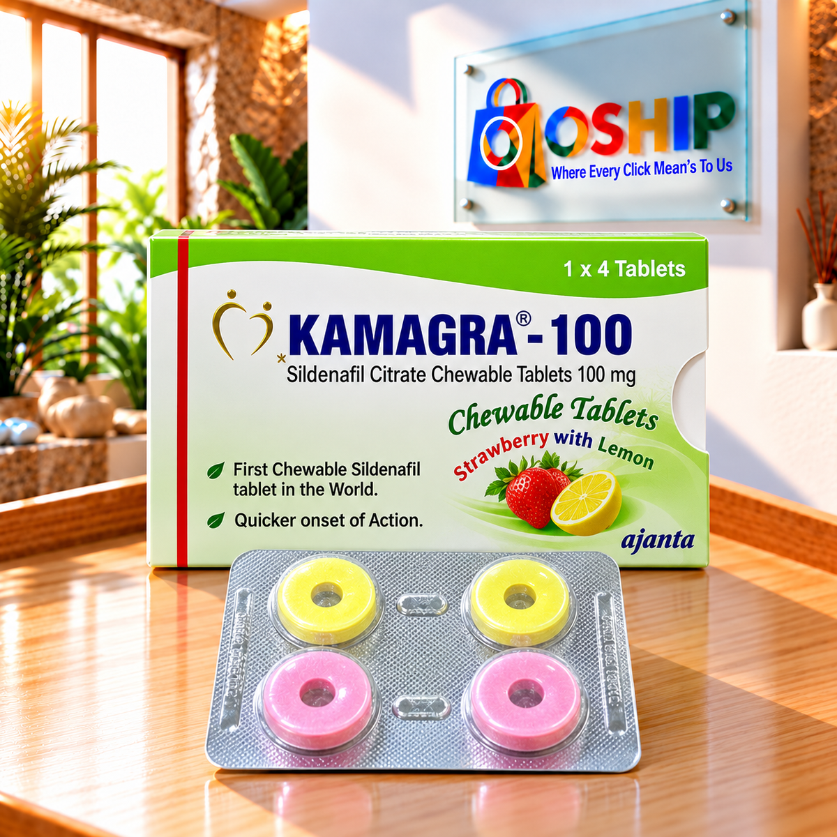 Kamagra Polo 100 mg Tablets in Pakistan