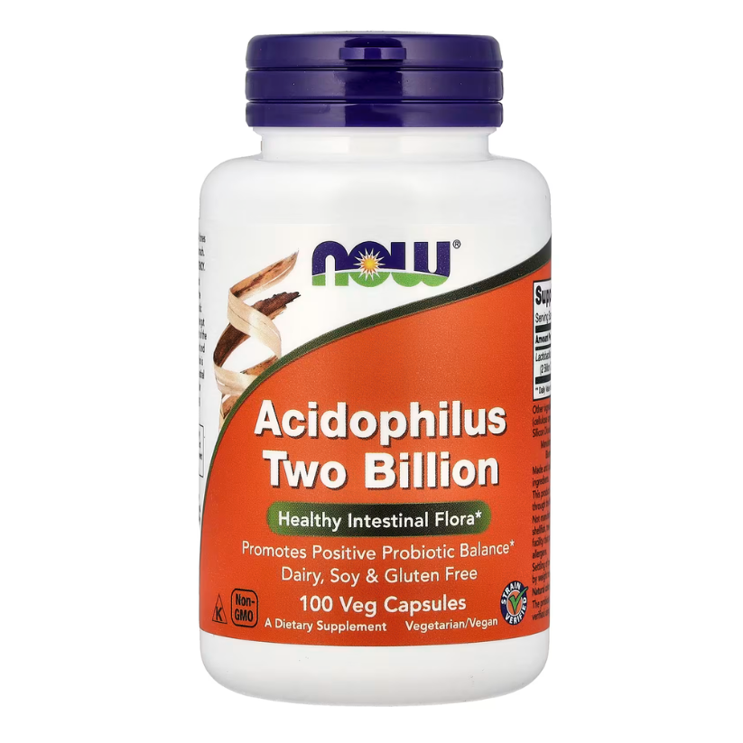 NOW Foods, Acidophilus, 2 Billion CFU, 100 Veg Capsules in Pakistan
