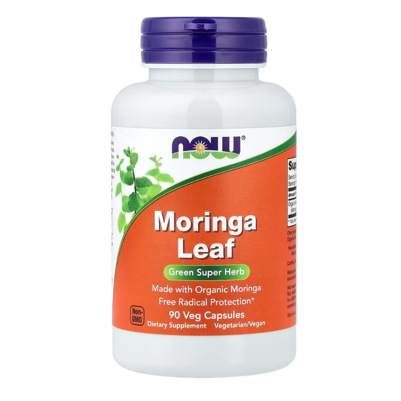 NOW Foods, Moringa Leaf, 400mg, 90 Veg Capsules in Pakistan