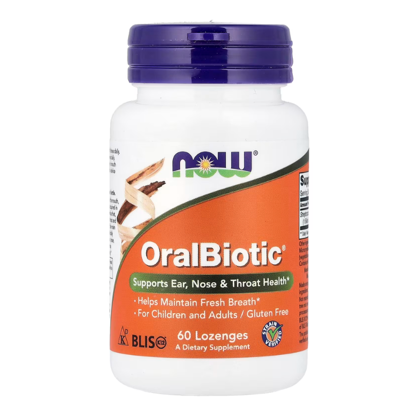 NOW Foods, OralBiotic®, 60 Lozenges in Pakistan