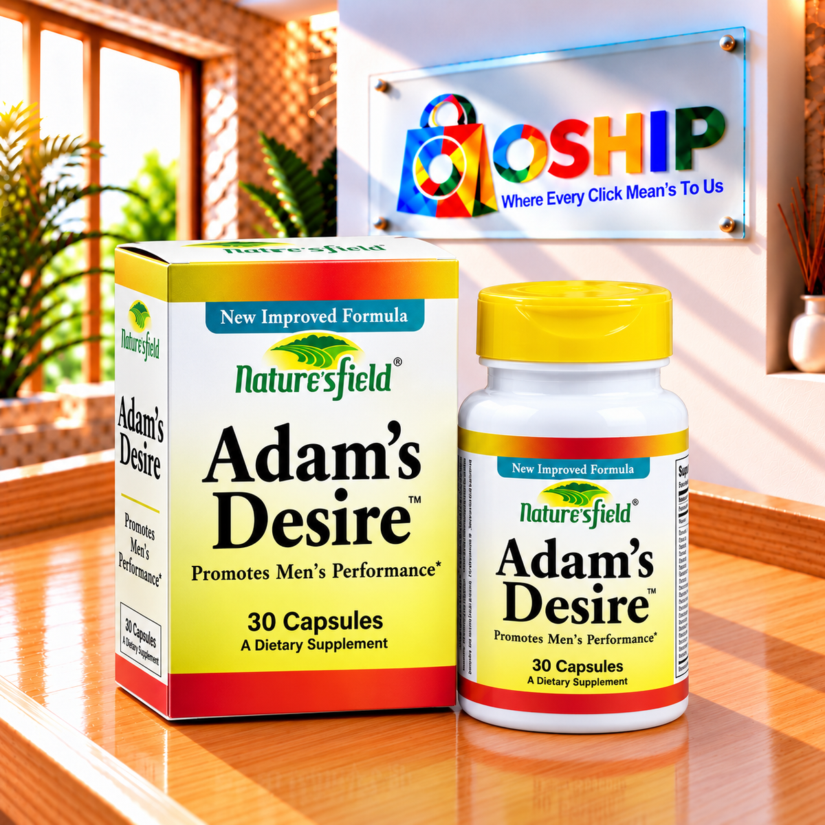 Nature’s Field Adam Desire 30 Capsules in Pakistan