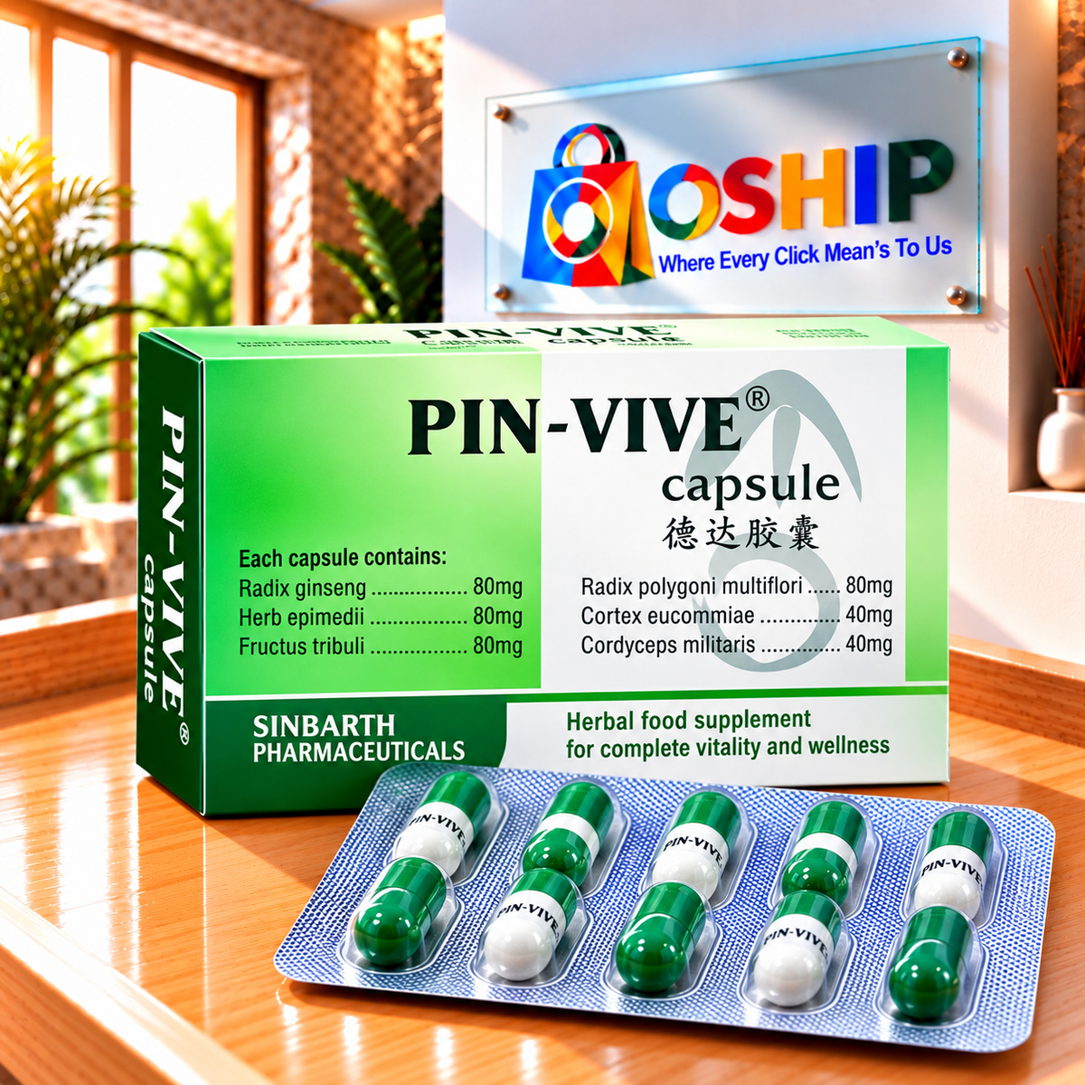 Pin-vive Capsule (Boost Sexual Performance) in Pakistan