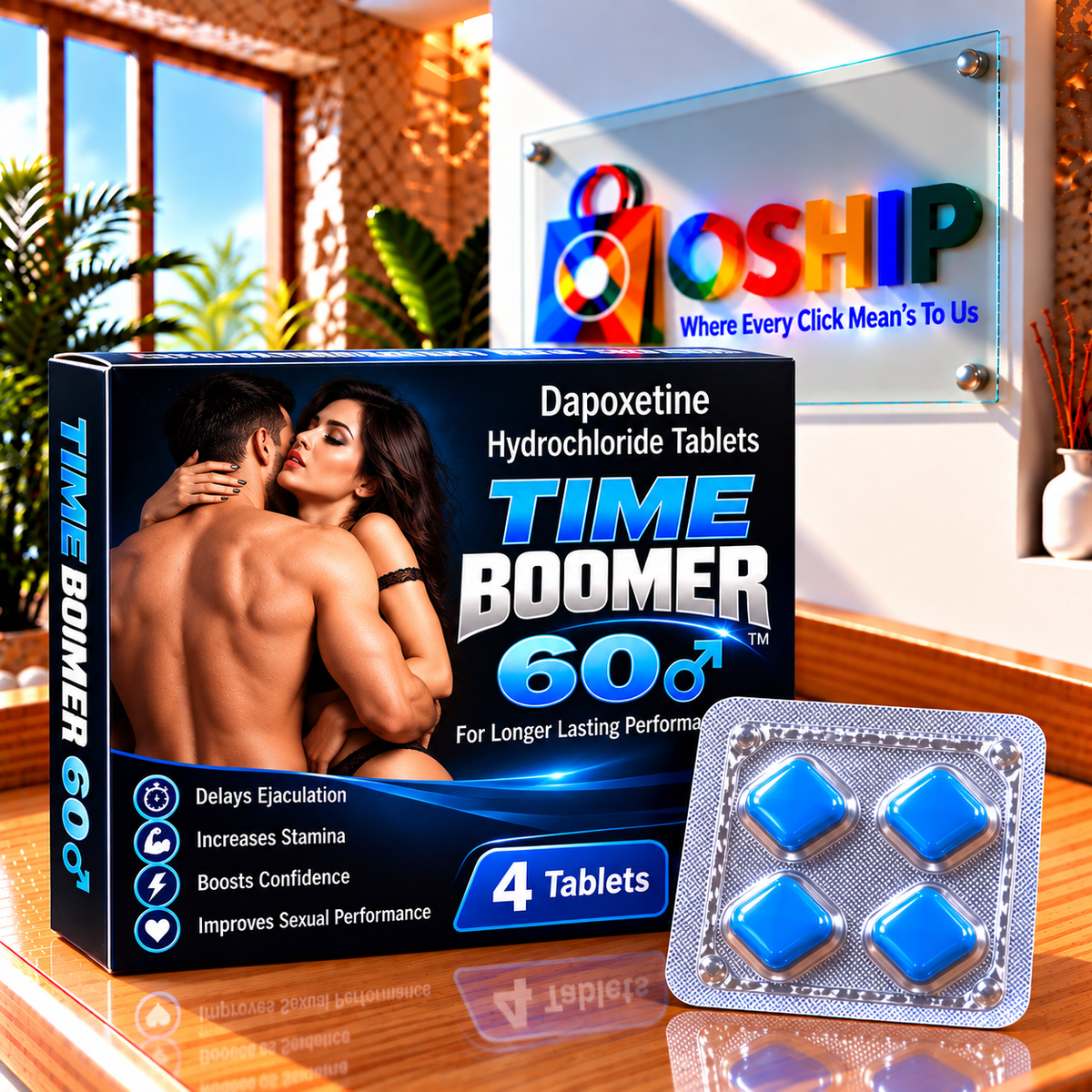 Time Boomer Dapoxetine 60mg in Pakistan