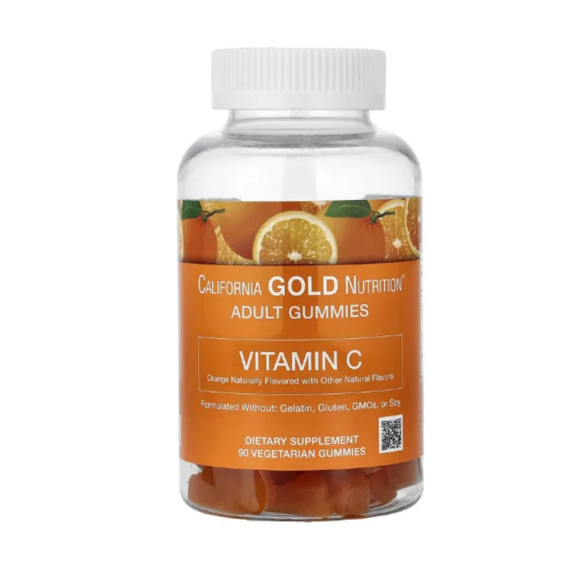 California Gold Nutrition, Vitamin C Gummies, 90 Vegetarian Gummies in Pakistan