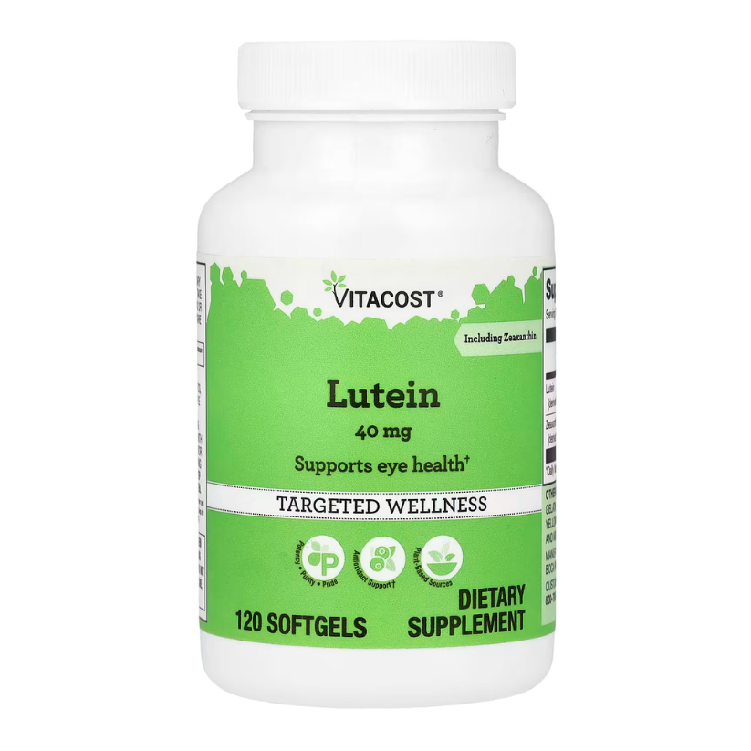 Vitacost, Lutein Including Zeaxanthin, 40 mg, 120 Softgels in Pakistan