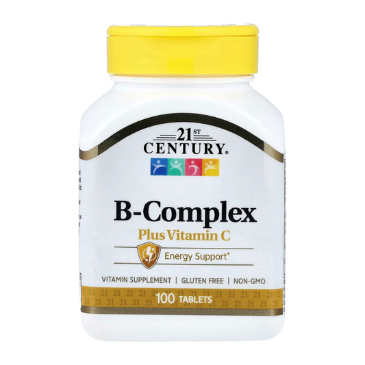 21st Century, B-Complex plus Vitamin C, 100 Tablets in Pakistan