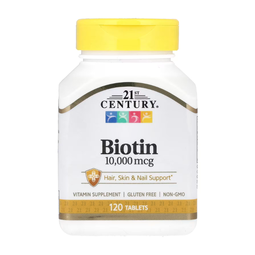 21st Century, Biotin, 10,000 mcg, 120 Tablets in Pakistan