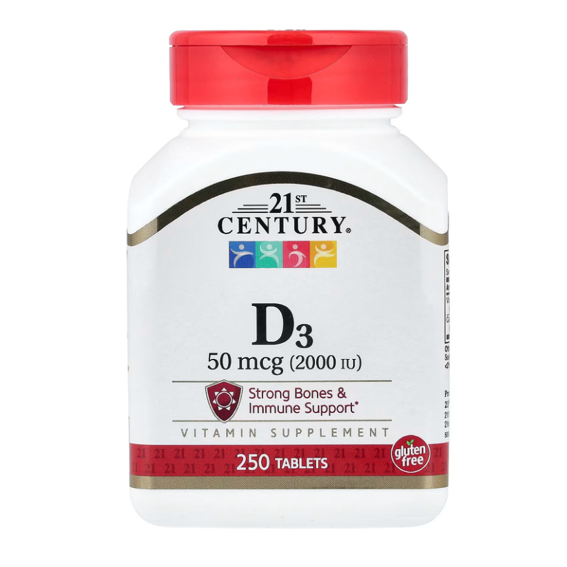 21st Century, D3, 250 Tablets in Pakistan
