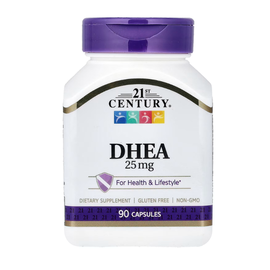 21st Century, DHEA, 25mg, 90 Capsules in Pakistan