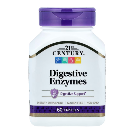 21st Century, Digestive Enzymes, 60 Capsules in Pakistan