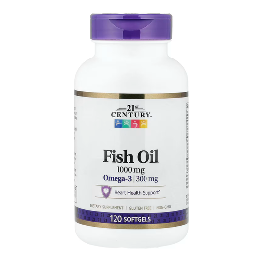21st Century, Fish Oil, 1,000 mg, 120 Softgels in Pakistan