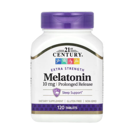21st Century, Melatonin, Prolonged Release, 10 mg, 120 Tablets in Pakistan