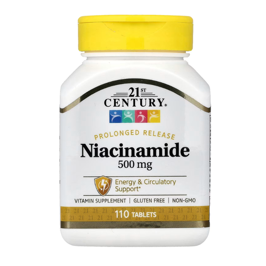 21st Century, Niacinamide, Prolonged Release , 500 mg, 110 Tablets in Pakistan