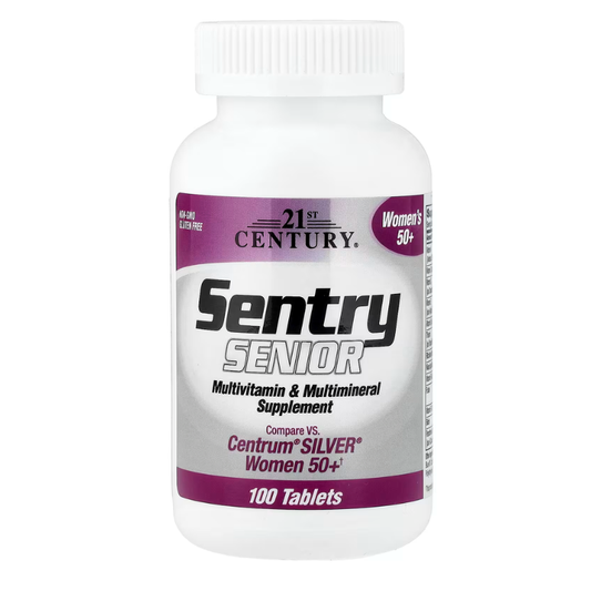 21st Century, Sentry Senior, Women's 50+, Multivitamin & Multimineral Supplement, 100 Tablets in Pakistan