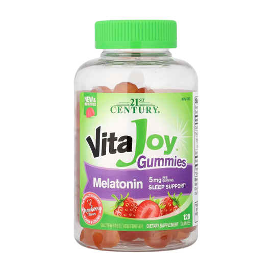 21st Century, VitaJoy® Melatonin Gummies, Strawberry, 120 Gummies in Pakistan
