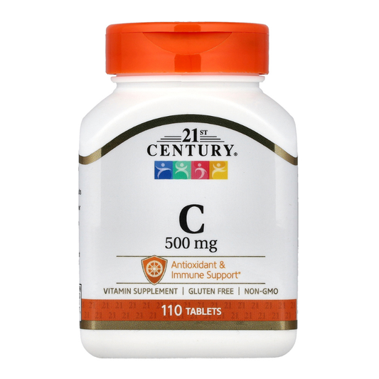 21st Century, Vitamin C, 500 mg, 110 Tablets in Pakistan