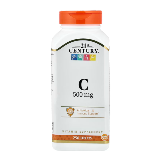 21st Century, Vitamin C, 500 mg, 250 Tablets in Pakistan
