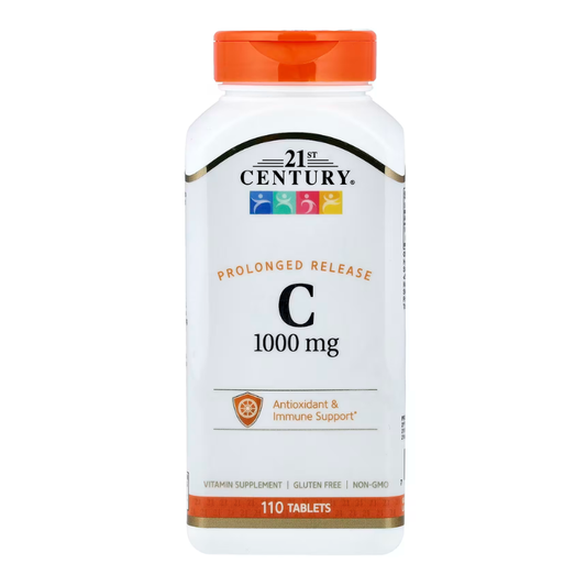 21st Century, Vitamin C, Prolonged Release, 1,000 mg, 110 Tablets in Pakistan