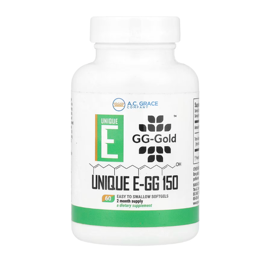 A.C. Grace Company, UNIQUE E-GG 150, 150 mg, 60 Easy To Swallow Softgels in Pakistan