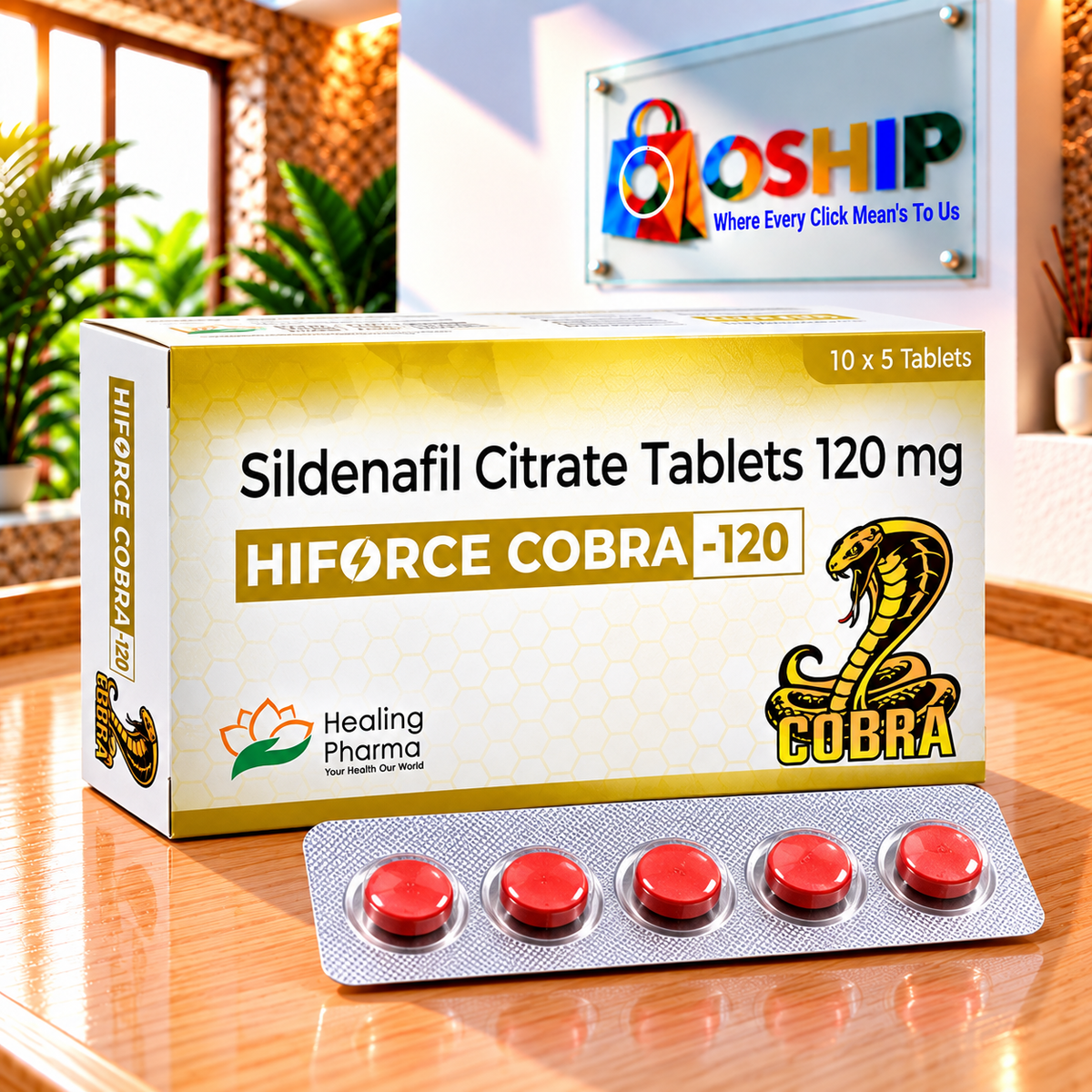 Black Cobra 120mg Tablets in Pakistan