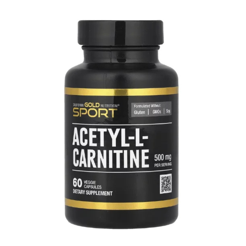 California Gold Nutrition, Acetyl-L-Carnitine, 500 mg, 60 Veggie Capsules in Pakistan
