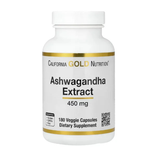 California Gold Nutrition, Ashwagandha, 450 mg, 180 Capsules in Pakistan