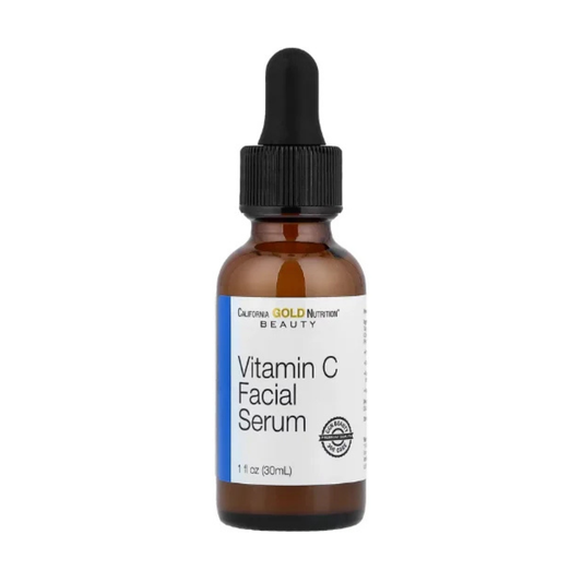 California Gold Nutrition, Beauty, Age Refining Vitamin C Facial Serum, 1 fl oz (30 ml) in Pakistan