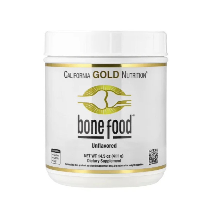 California Gold Nutrition, Bone Food with Collagen Peptides 14.5 oz (411 g) in Pakistan