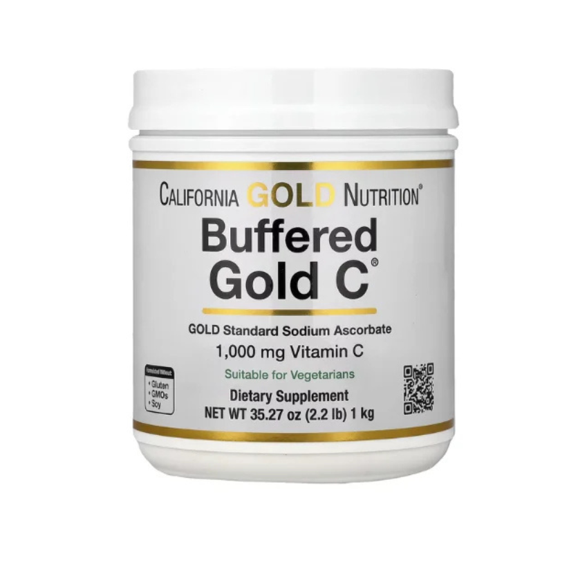 California Gold Nutrition, Buffered Gold C®, Non-Acidic Vitamin C Powder 01 Kg in Pakistan