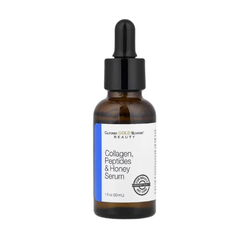 California Gold Nutrition, Collagen, Peptides, and Honey Serum, 1 fl oz (30 ml) in Pakistan
