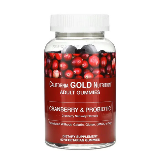 California Gold Nutrition, Cranberry & Probiotic Gummies, 90 Vegetarian Gummies in Pakistan