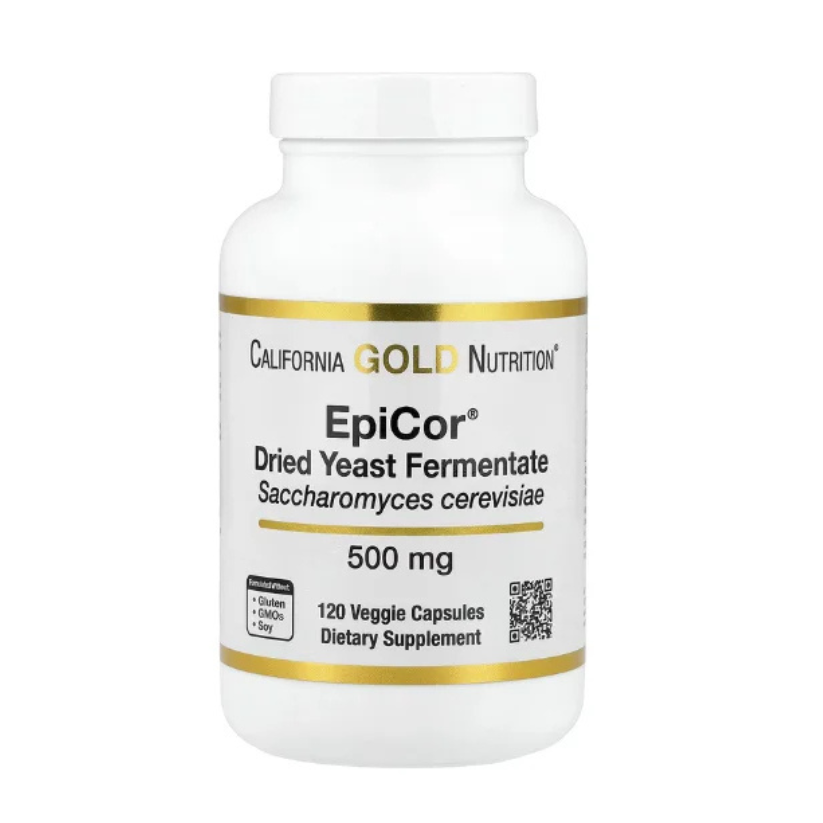 California Gold Nutrition, Epicor®, Dried Yeast Fermentate, 500 mg, 120 Veggie Capsules in Pakistan 