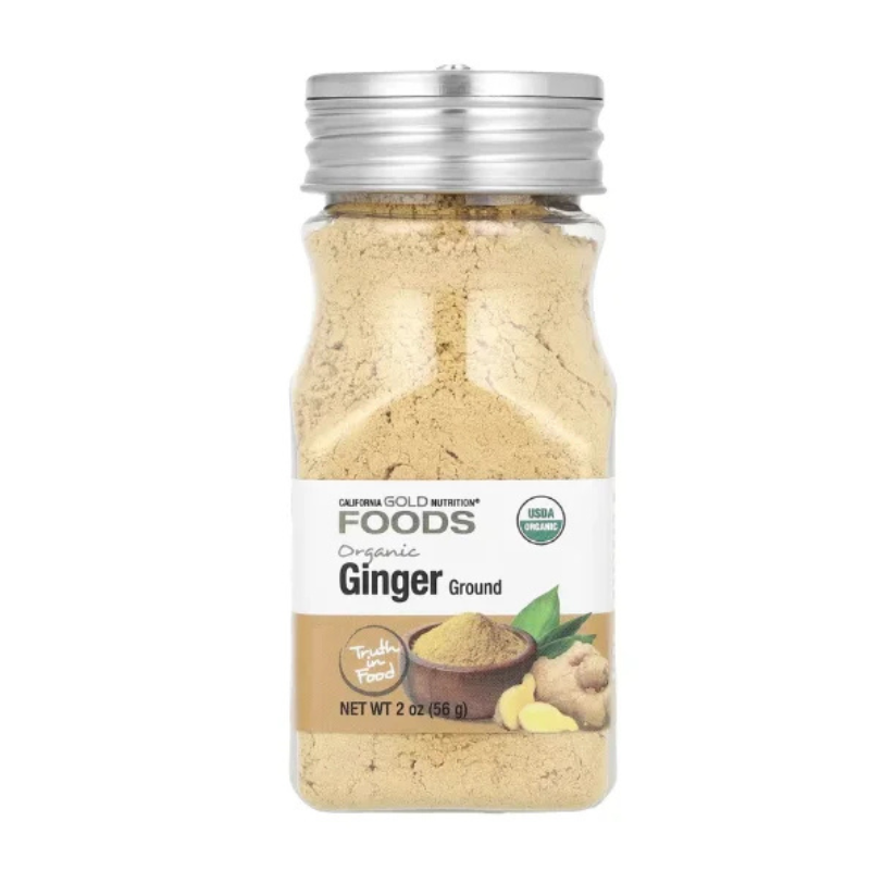 California Gold Nutrition, Foods, Organic Ginger, Ground, 2 oz (56 g) in Pakistan