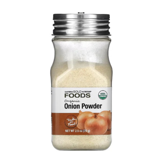 California Gold Nutrition, Foods, Organic Onion Powder, 2.5 oz (70 g) in Pakistan