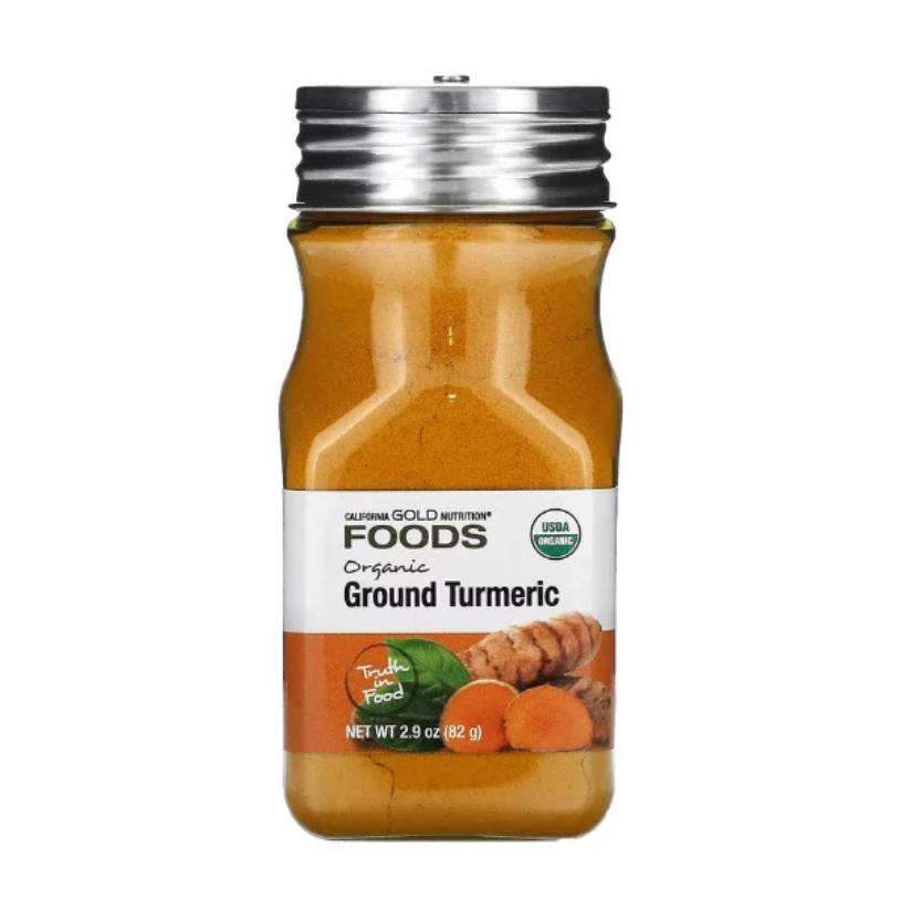 California Gold Nutrition, Foods, Organic Turmeric, Ground, 2.9 oz (82 g) in Pakistan