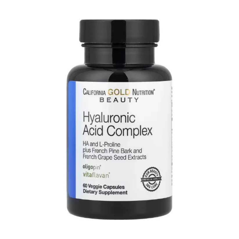California Gold Nutrition, Hyaluronic Acid Complex 60 Veggie Capsules in Pakistan