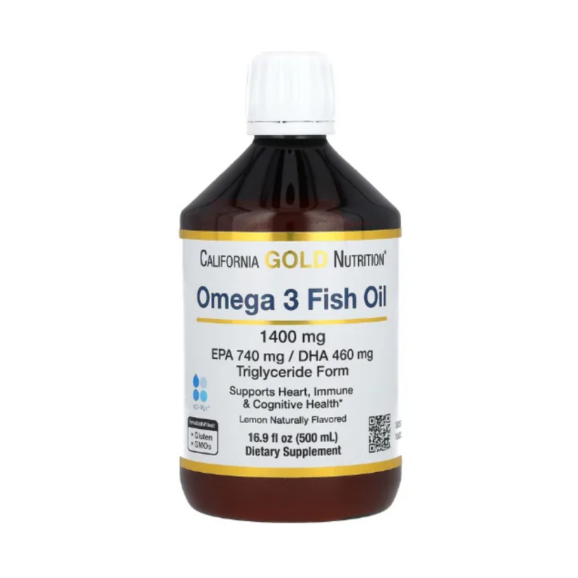 California Gold Nutrition, Omega-3 Fish Oil 16.9 fl oz (500 ml) in Pakistan